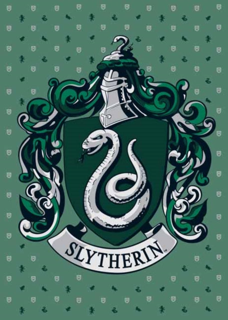 Book cover of: Harry Potter: Slytherin Embellished Card