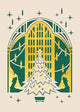 Book cover of: Harry Potter: The Great Hall Holiday Laser Die-Cut Card