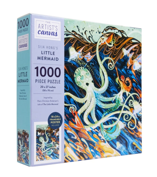 Book cover of: Artist's Canvas: Little Mermaid
