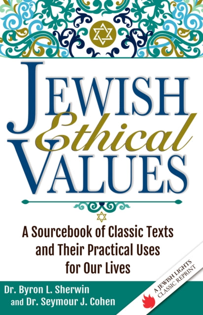 Book cover of: Jewish Ethical Values. By: Seymour J. Cohen
