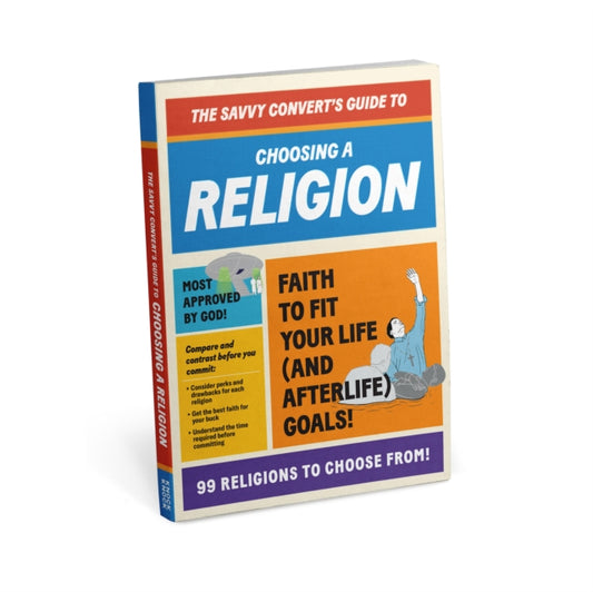 Book cover of: Knock Knock Savvy Convert's Guide to Choosing a Religion (2022 Edition). By: Knock Knock Knock
