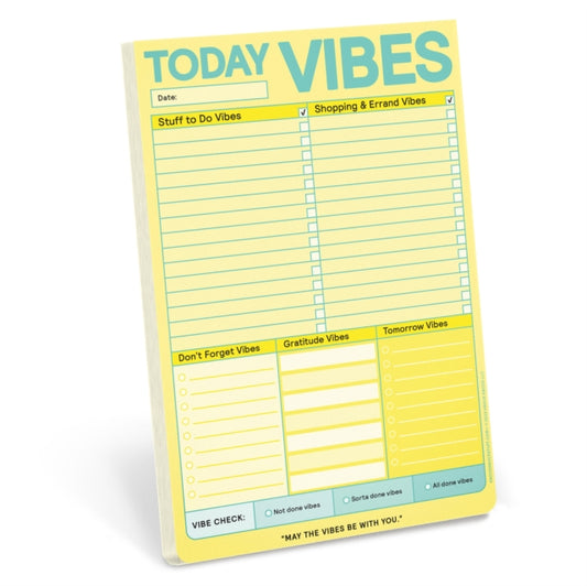 Book cover of: Knock Knock Today Vibes. By: Knock Knock Knock