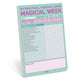Book cover of: Knock Knock Magical Week Notepads (Pastel)