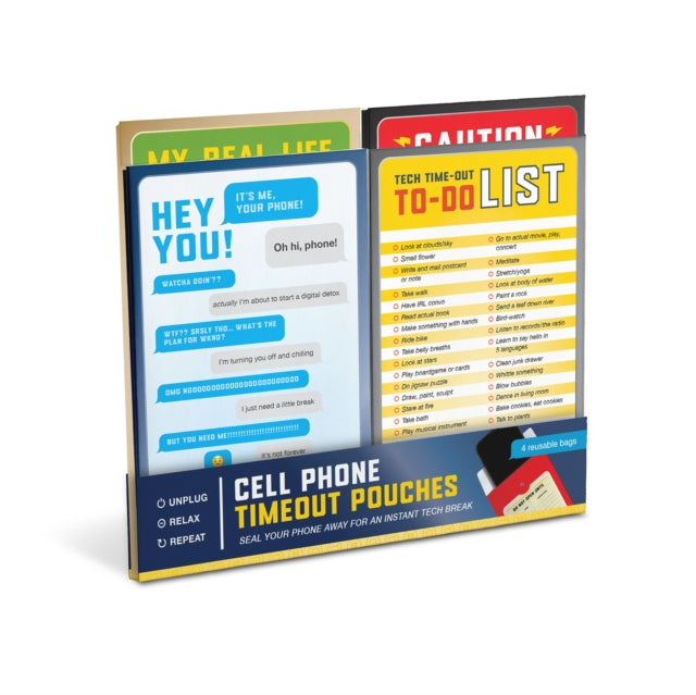 Book cover of: Knock Knock Cell Phone Timeout Pouches
