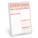 Book cover of: Knock Knock What (Not) to Overthink Pad (Pastel Version)
