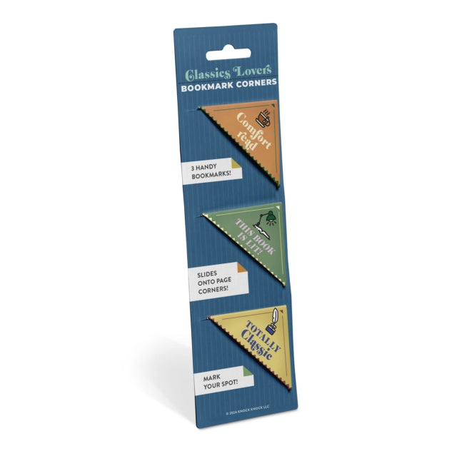 Book cover of: Knock Knock Classics Lovers Bookmark Corners