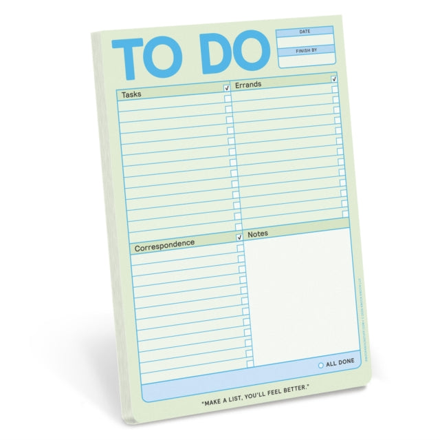 Book cover of: Knock Knock To Do Classic Pad (Pastel Version)