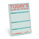 Book cover of: Knock Knock Today’s Plan of Attack Great Big Stickies (Pastel Version)