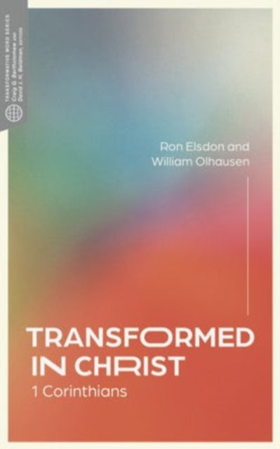Book cover of: Transformed in Christ. By: Ron Elsdon
