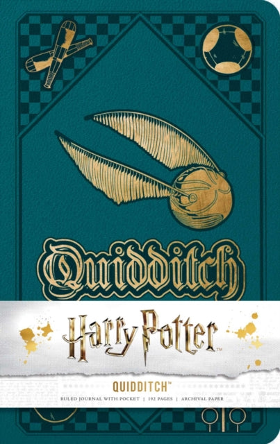 Book cover of: Harry Potter: Quidditch Hardcover Ruled Journal