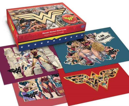 Book cover of: DC Comics: Wonder Woman Blank Boxed Note Cards