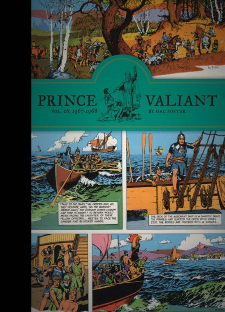 Book cover of: Prince Valiant Vol. 16: 1967-1968. By: Hal Foster