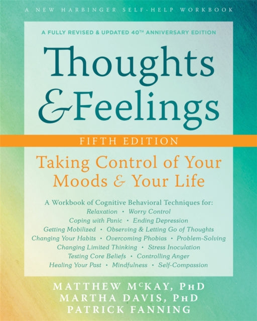 Book cover of: Thoughts and Feelings. By: Matthew McKay