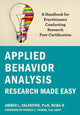 Book cover of: Applied Behavior Analysis Research Made Easy. By: Amber Valentino