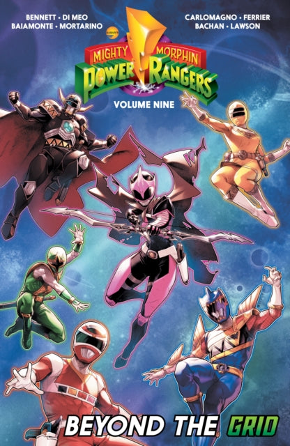 Book cover of: Mighty Morphin Power Rangers Vol. 9. By: Marguerite Bennett