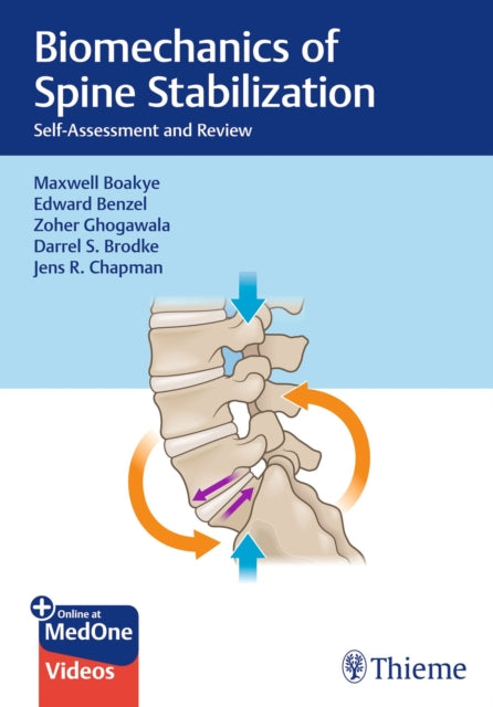 Book cover of: Biomechanics of Spine Stabilization. By: Maxwell Boakye