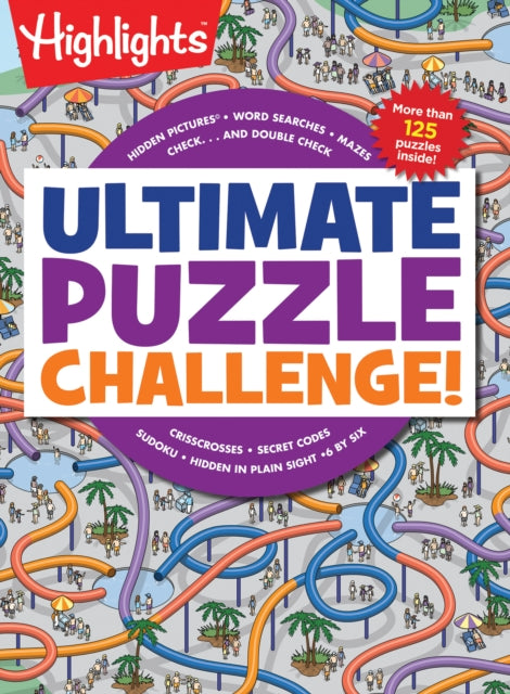 Book cover of: Ultimate Puzzle Challenge!. By: Highlights