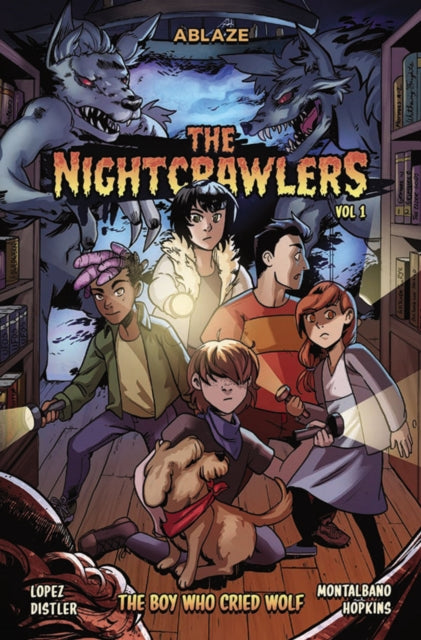 Book cover of: Nightcrawlers Vol 1: The Boy Who Cried Wolf. By: Marco Lopez