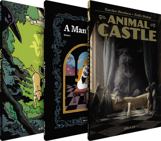 Book cover of: Ablaze Spotlight on Fables Collected Set. By: Clayton Junior