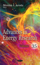 Book cover of: Advances in Energy Research. By: Morena J. Acosta