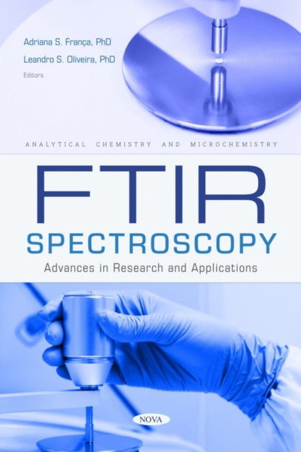 Book cover of: FTIR Spectroscopy. By: Adriana S. França
