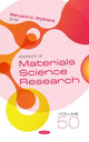 Book cover of: Advances in Materials Science Research. By: Maryann C. Wythers
