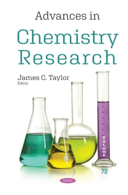 Book cover of: Advances in Chemistry Research. By: Taylor, James C.