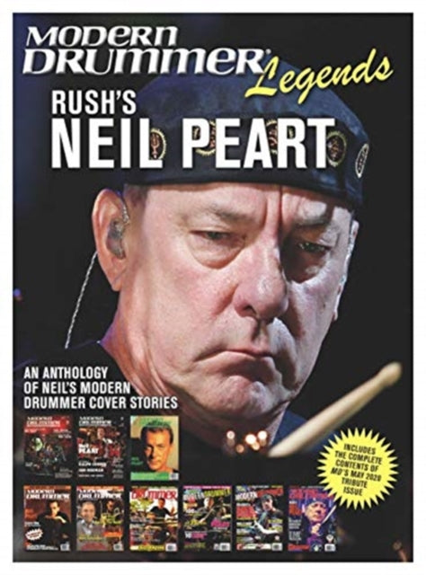 Book cover of: Modern Drummer Legends. By: Neil Peart
