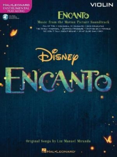 Book cover of: Encanto for Violin. By: Lin-Manuel Miranda