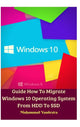 Book cover of: Guide How To Migrate Windows 10 Operating System From HDD To SSD Hardcover Version. By: Muhammad Vandestra