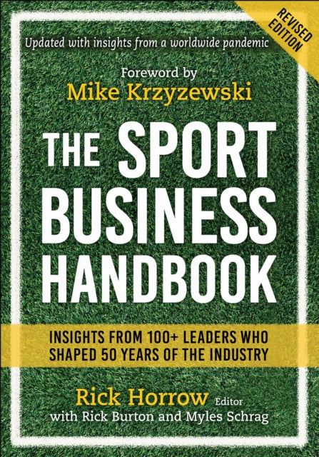 Book cover of: Sport Business Handbook. By: Rick Horrow