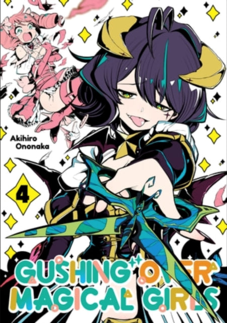 Book cover of: Gushing over Magical Girls: Volume 4 (Manga)