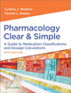 Book cover of: Pharmacology Clear & Simple. By: Cynthia J. Watkins