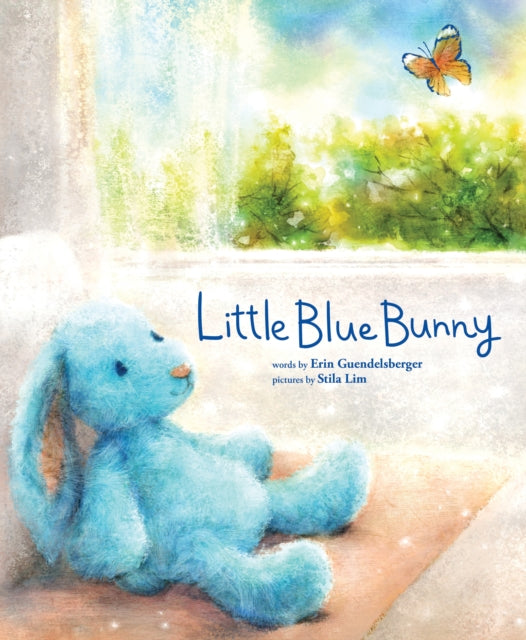 Book cover of: Little Blue Bunny. By: Erin Guendelsberger