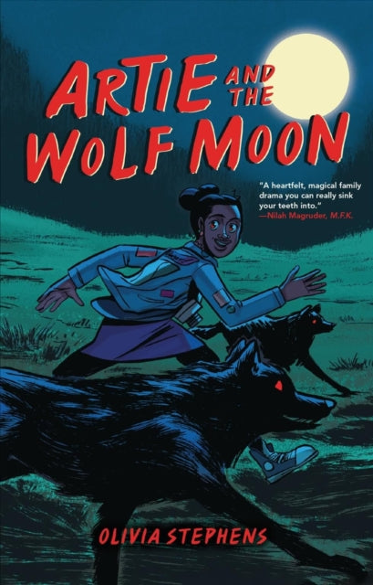 Book cover of: Artie and the Wolf Moon. By: Olivia Stephens