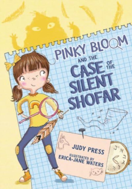 Book cover of: Pinky Bloom and the Case of the Silent Shofar. By: Judy Press
