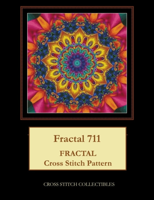 Book cover of: Fractal 711. By: Cross Stitch Collectibles