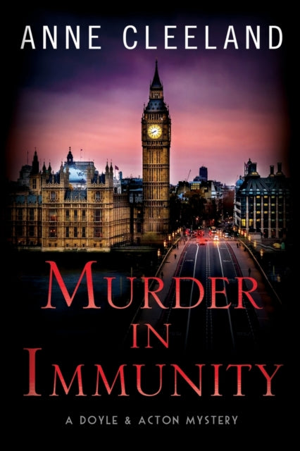 Book cover of: Murder in Immunity. By: Anne Cleeland