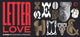 Book cover of: Letter Love: 40 Postcards from the Collection of Letterform Archive. By: Letterform Archive Books