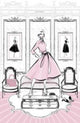Book cover of: Fashion House 4 Mini Notebooks. By: Megan Hess