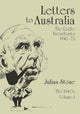 Book cover of: Letters to Australia, Volume 1. By: Julius Stone