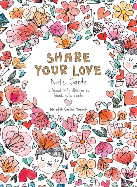 Book cover of: Share Your Love Note Cards
