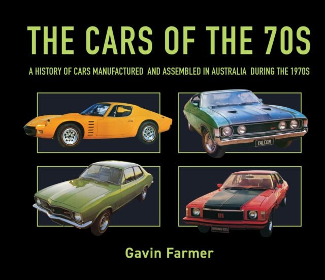 Book cover of: Cars of the 70s. By: Gavin Farmer