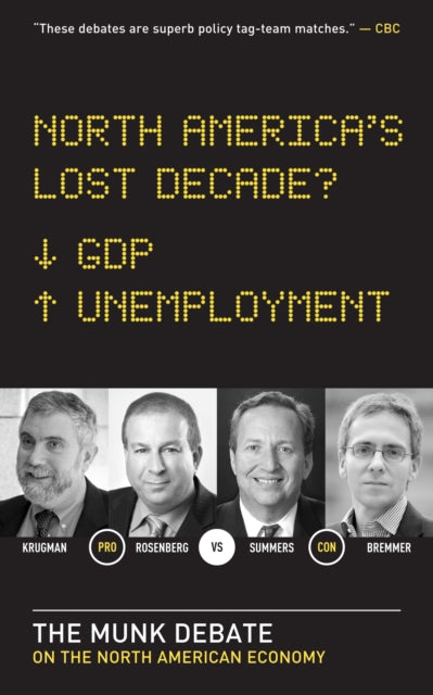 Book cover of: North America's Lost Decade?