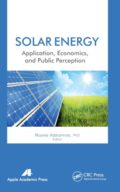 Book cover of: Solar Energy. By: Muyiwa Adaramola