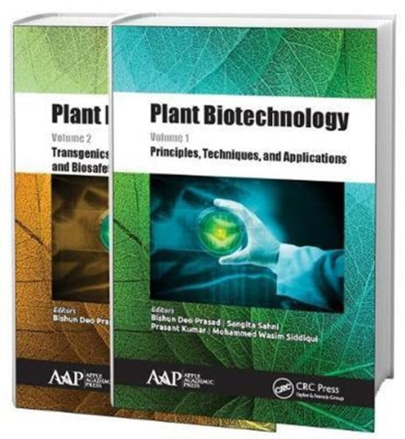 Book cover of: Plant Biotechnology, Two-Volume Set. By: Bishun Deo Prasad