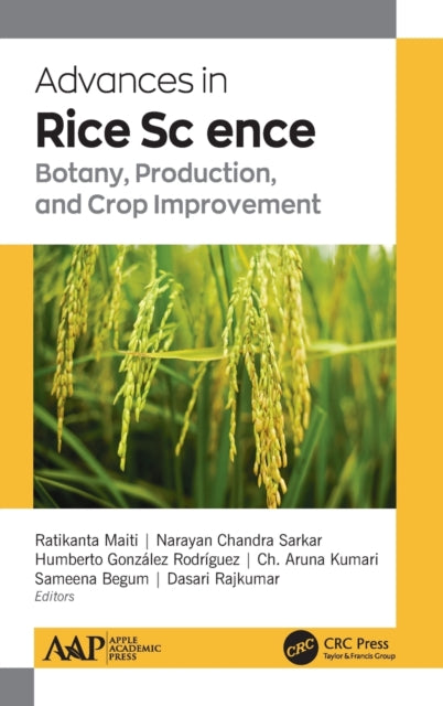 Book cover of: Advances in Rice Science. By: Ratikanta Maiti