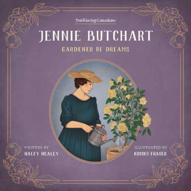 Book cover of: Jennie Butchart. By: Haley Healey