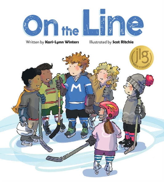 Book cover of: On the Line. By: Kari-Lynn Winters