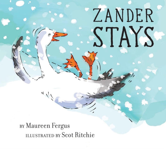 Book cover of: Zander Stays. By: Maureen Fergus